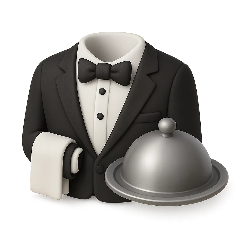 سرویسدهی سریع توسط تیم پذیرایی